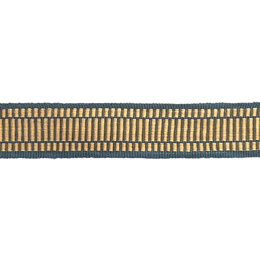 Estella Flat Tape Blue/Caramel 5cm