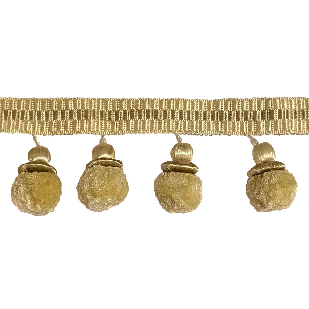 Estella Pom Pom Fringe Cream 8cm