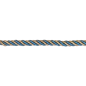 Estella Cord Blue/Caramel 1cm