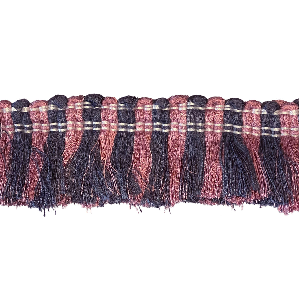 Estella Cut Fringe Tail Grey/Pink 6cm
